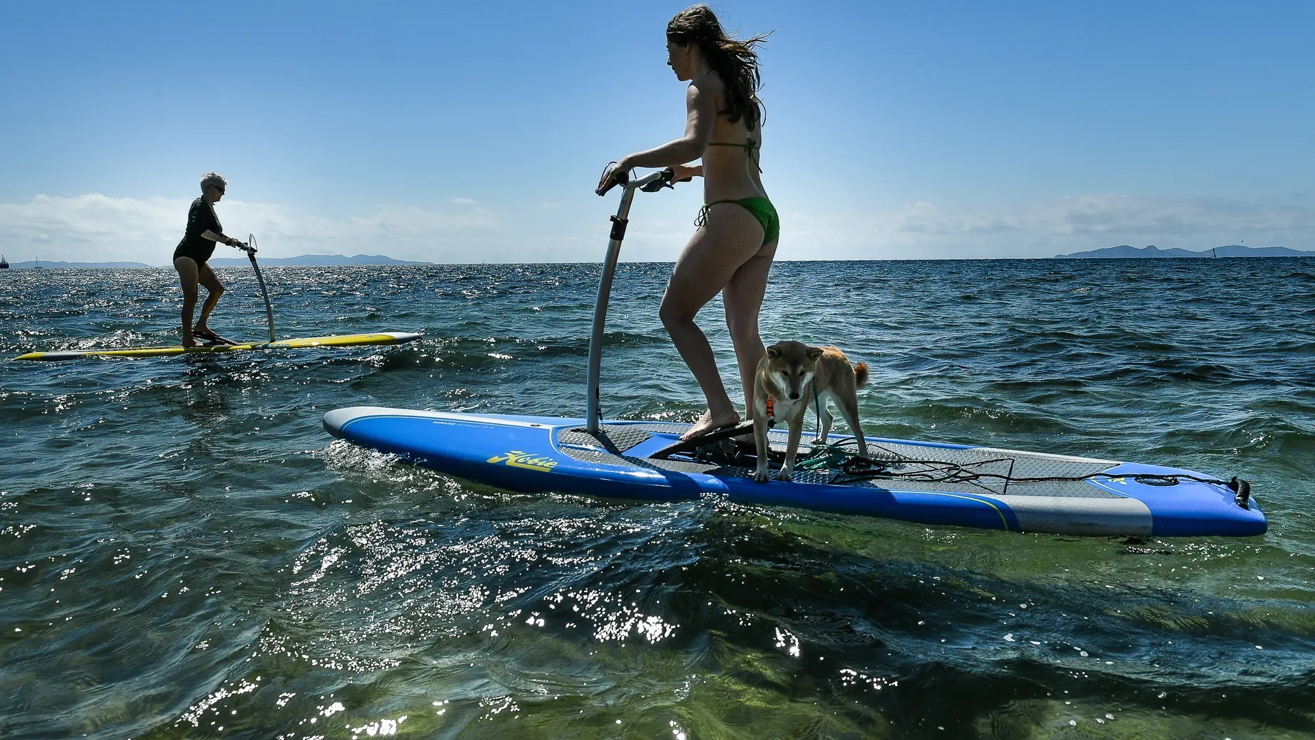 Location de paddle stepper en Méditerranée Porte des Maures