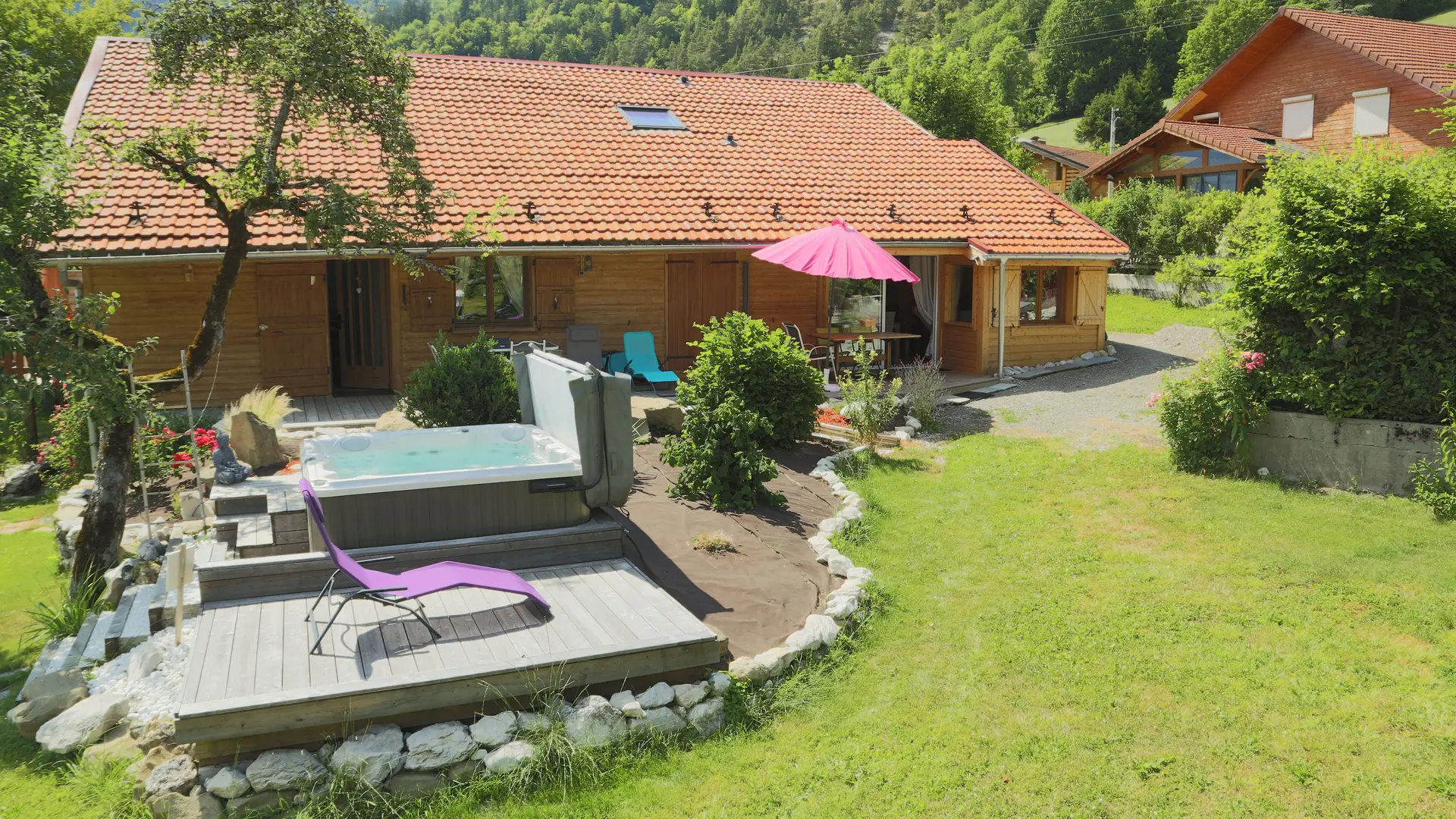 Ferme et spa - Chalet Iris - Thônes, Haute-Savoie