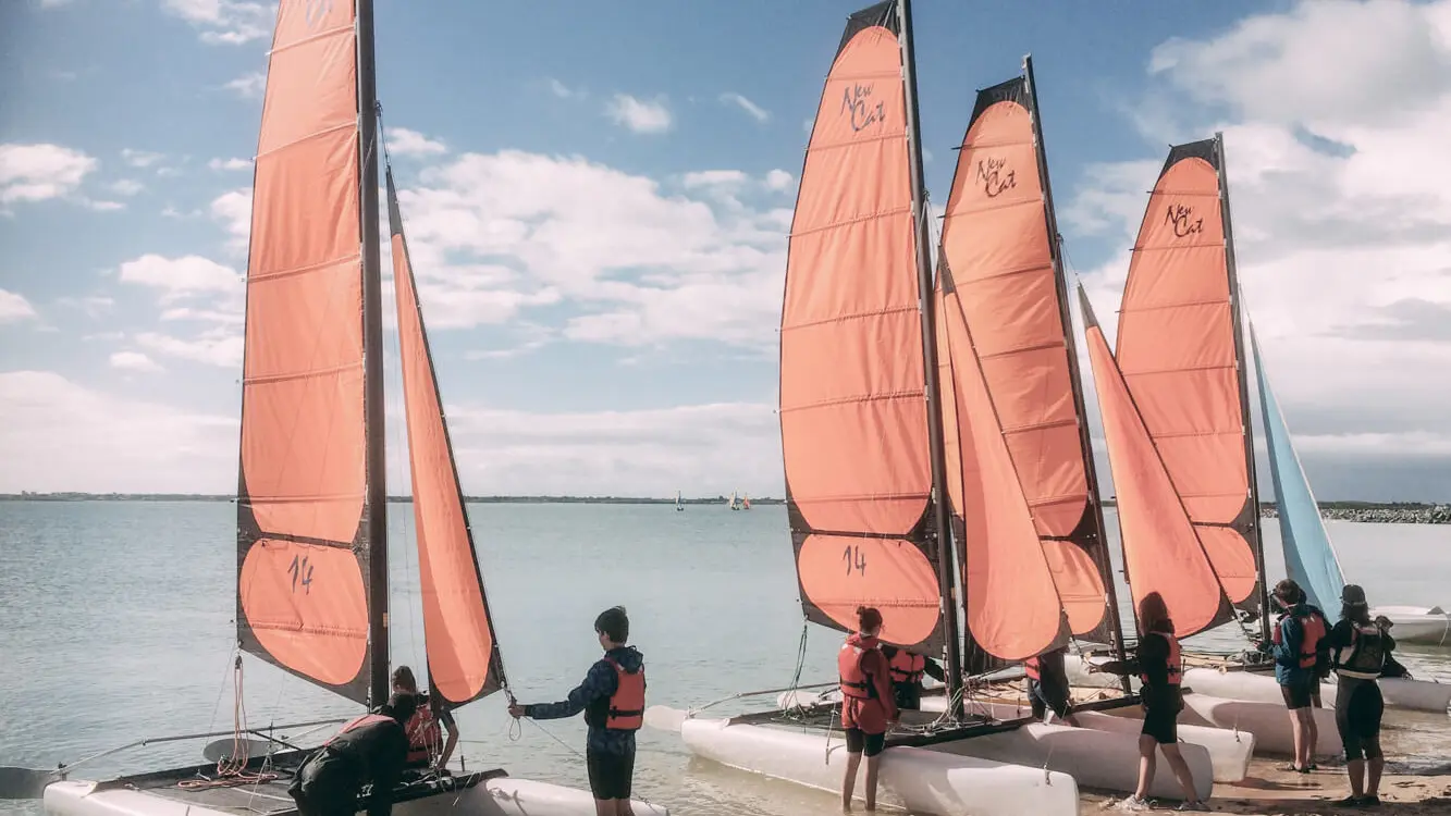 Cours de catamaran