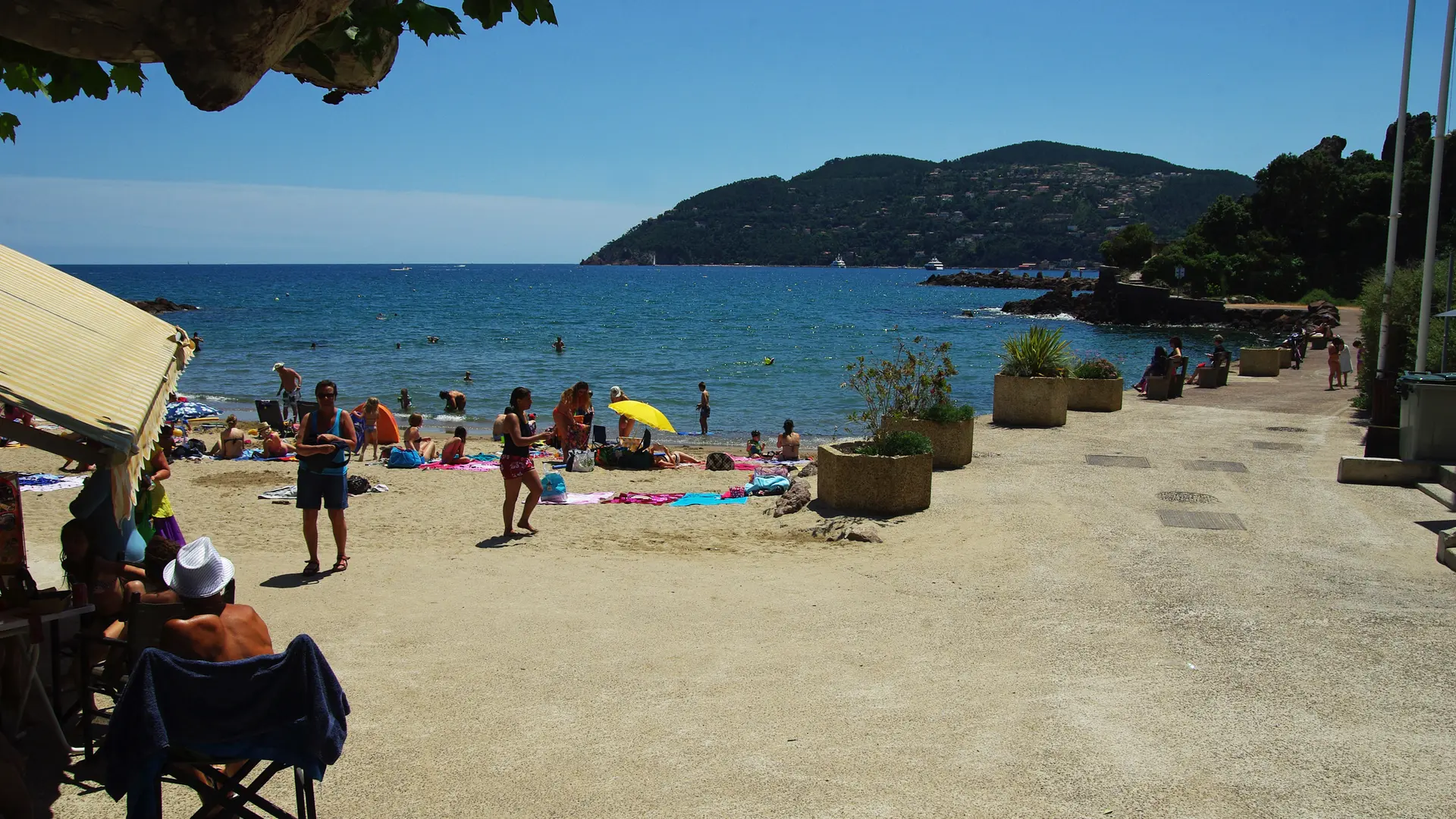 Plage de la Raguette Mandelieu