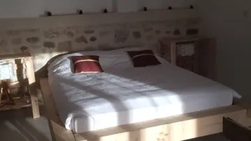 Chambre style montagne - La Ferme de Coron