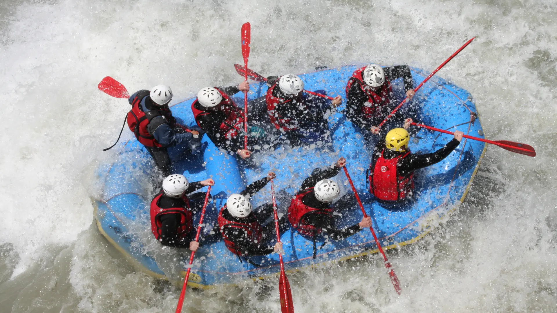 Rafting Dora Baltea - 1/2 journée Italie -Adventures Payraud Session Raft ©