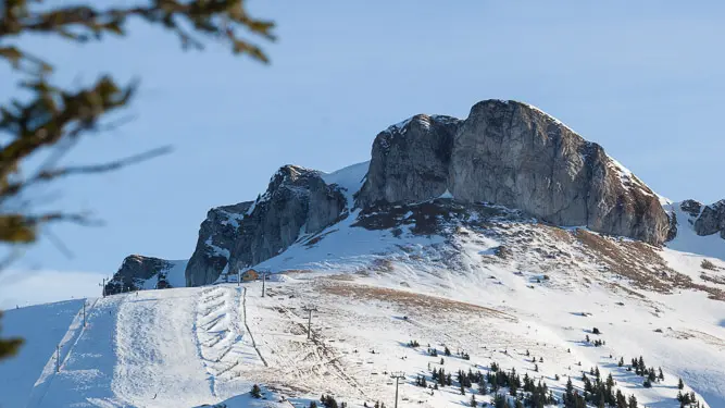 Vue sur les montagnes