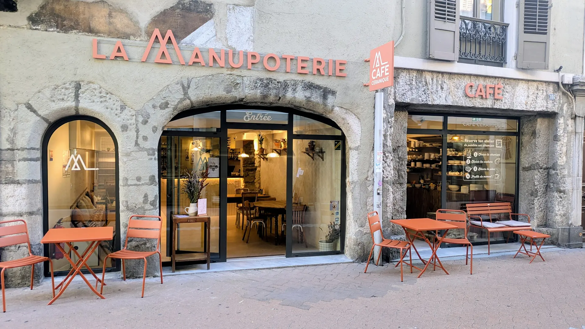 Façade de la Manupoterie