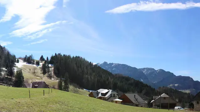 Paysage depuis la maison