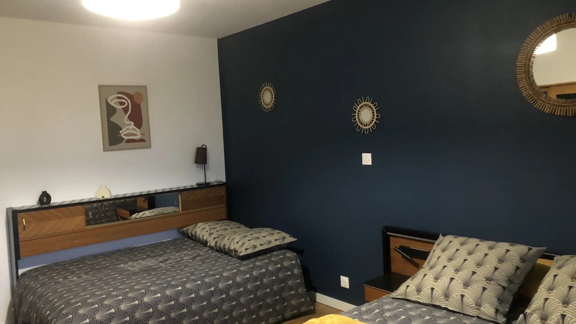 La chambre style vintage