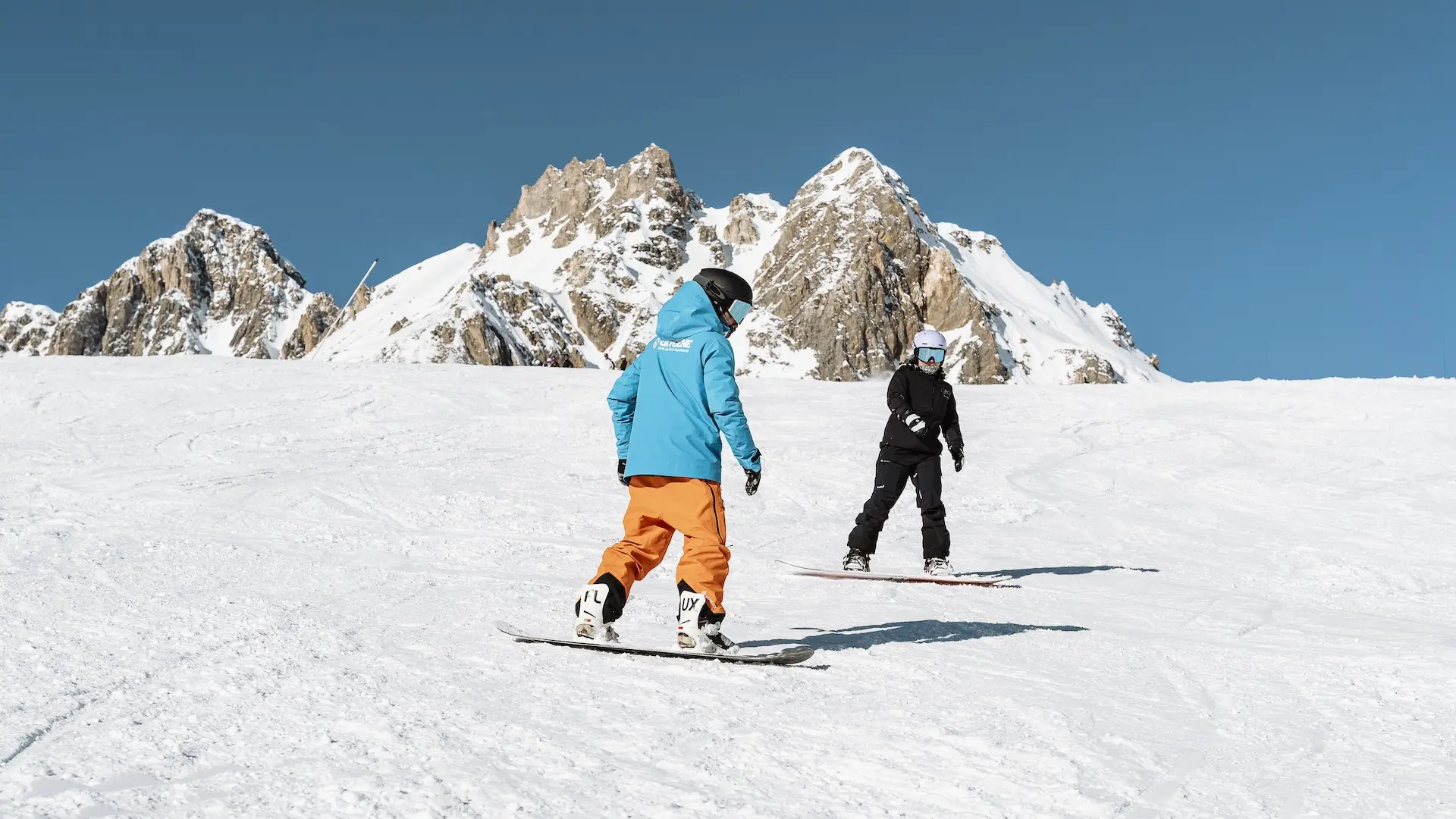 Cours de snowboard - École Oxygène Val d'Isère