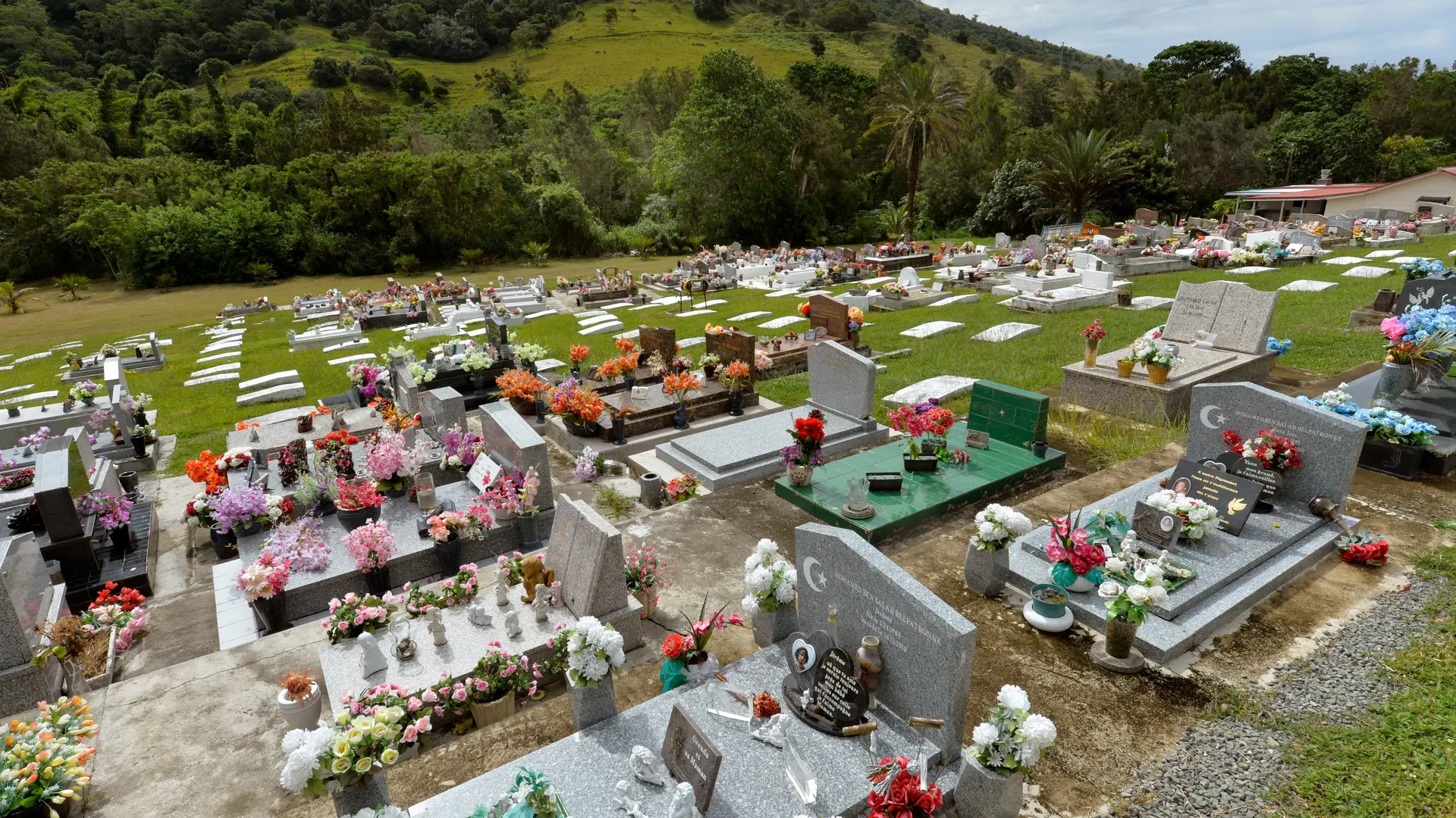 Cimetière, vue d'ensemble