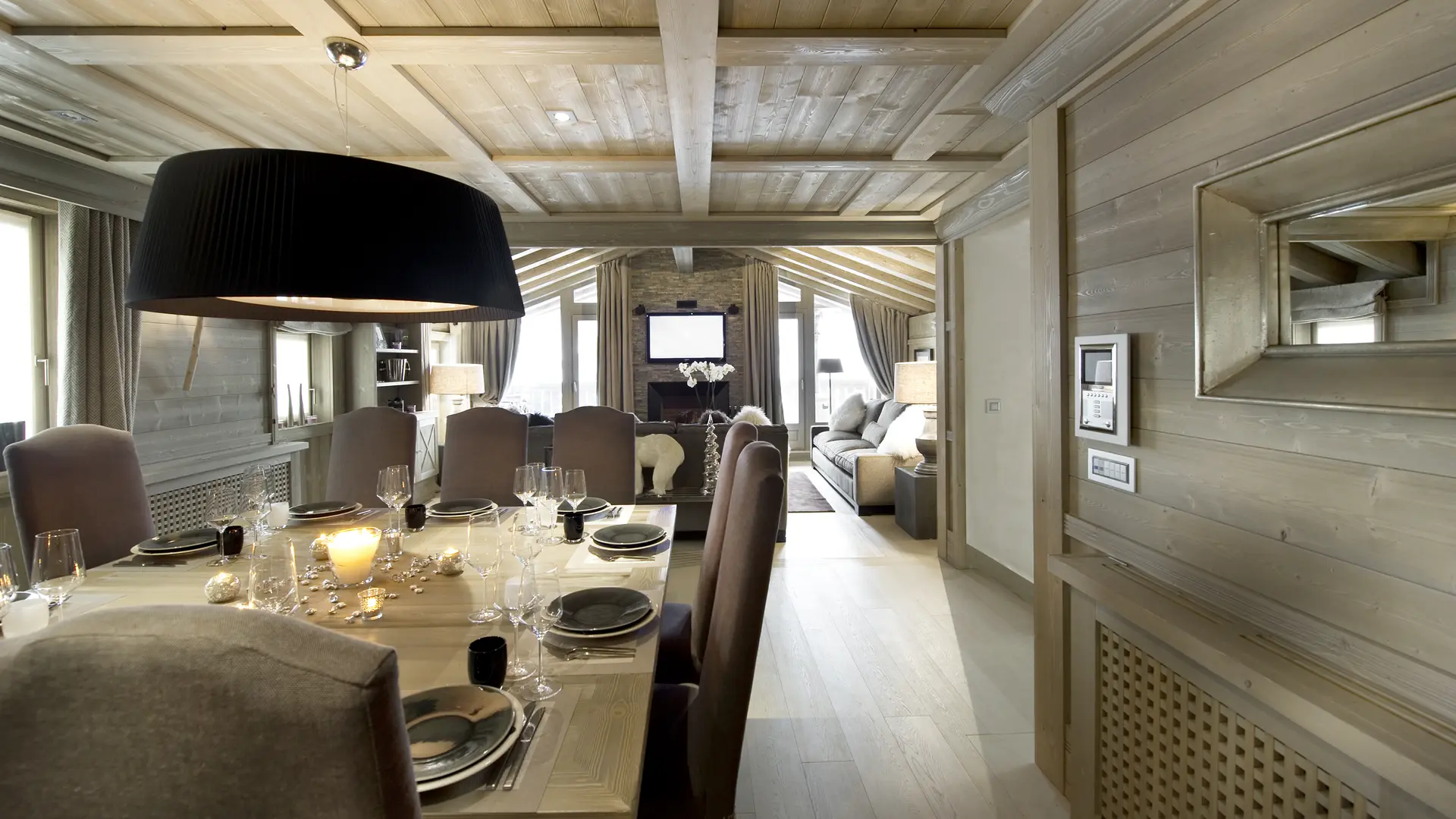 Salon - White Pearl Val d'Isère