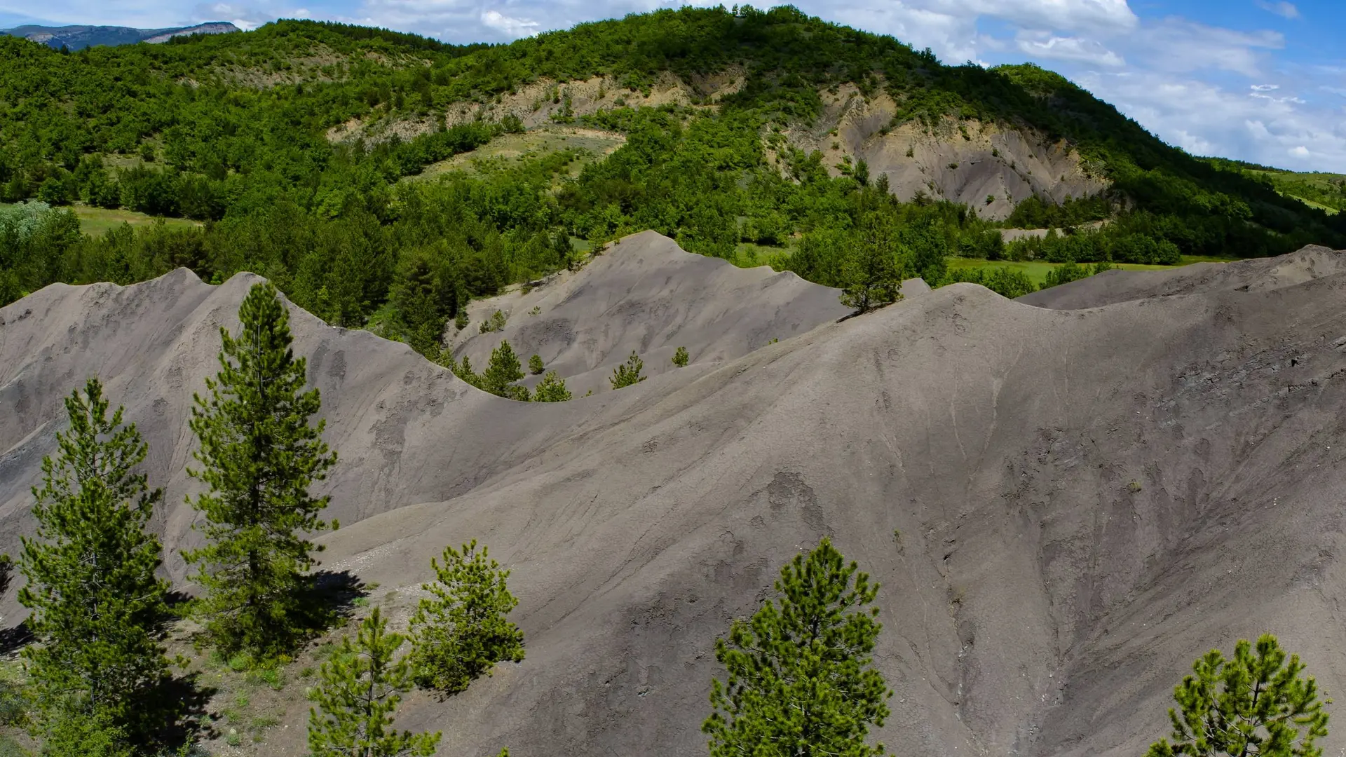 Les marnes autour d'Upaix