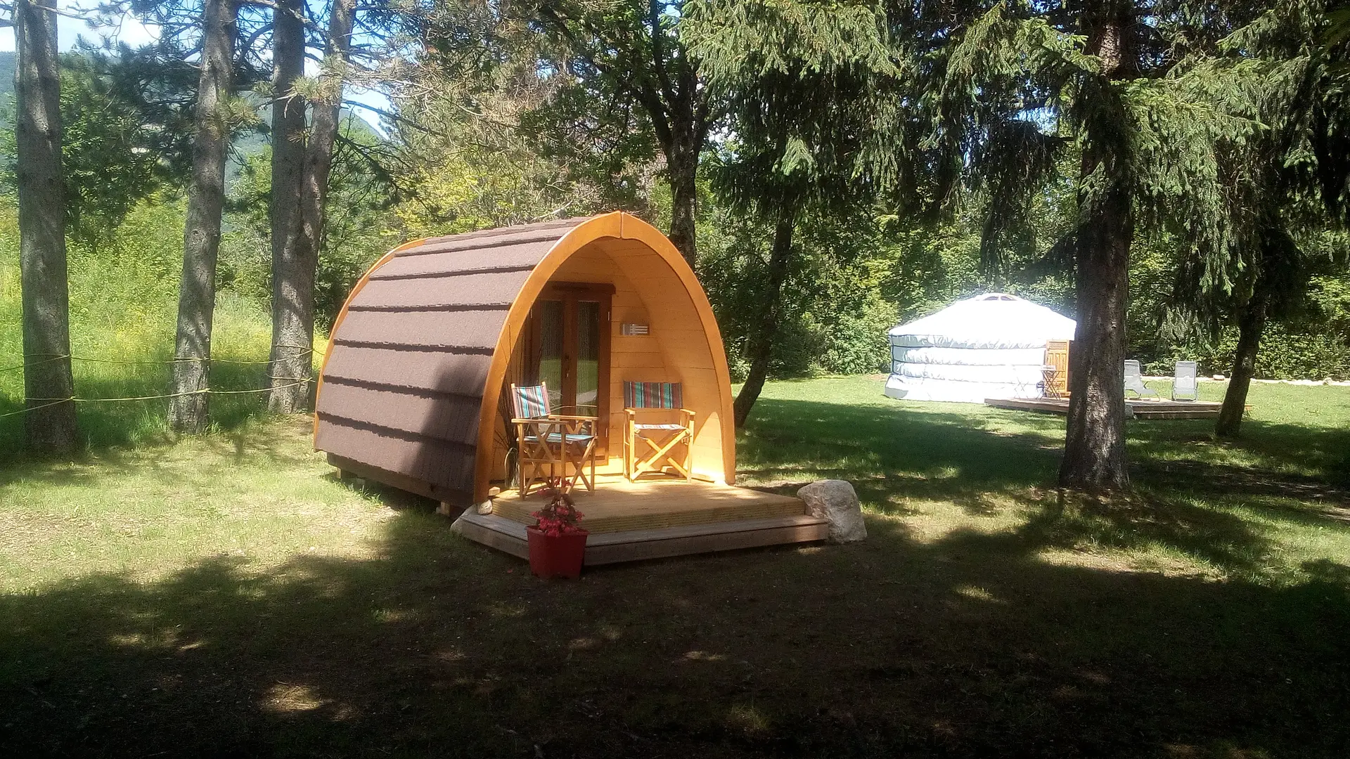 L'extérieur du Pods