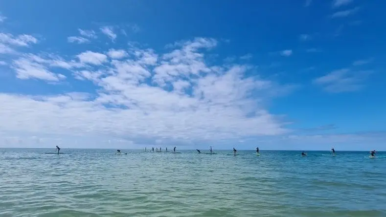 Initiation au stand-up paddle