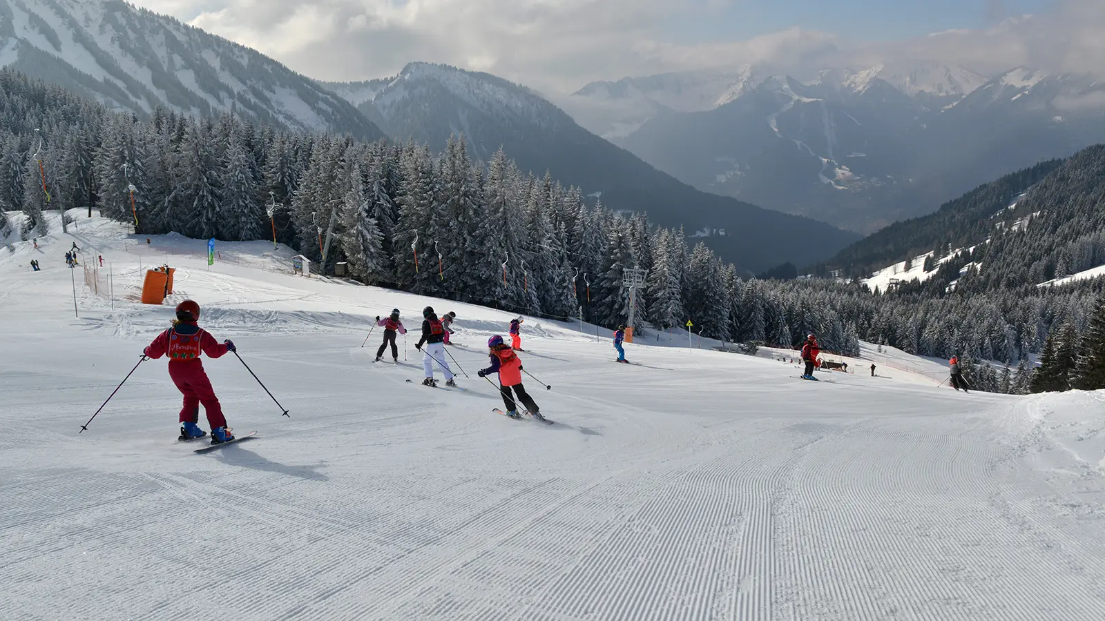 Cours collectifs de ski à Abondance