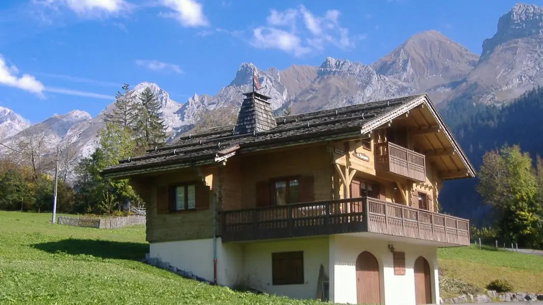 Vue ouest avec la chaine des Aravis