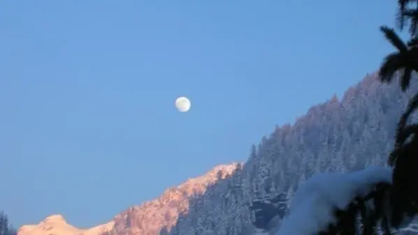 Les Gorges de la Diosaz vues du village