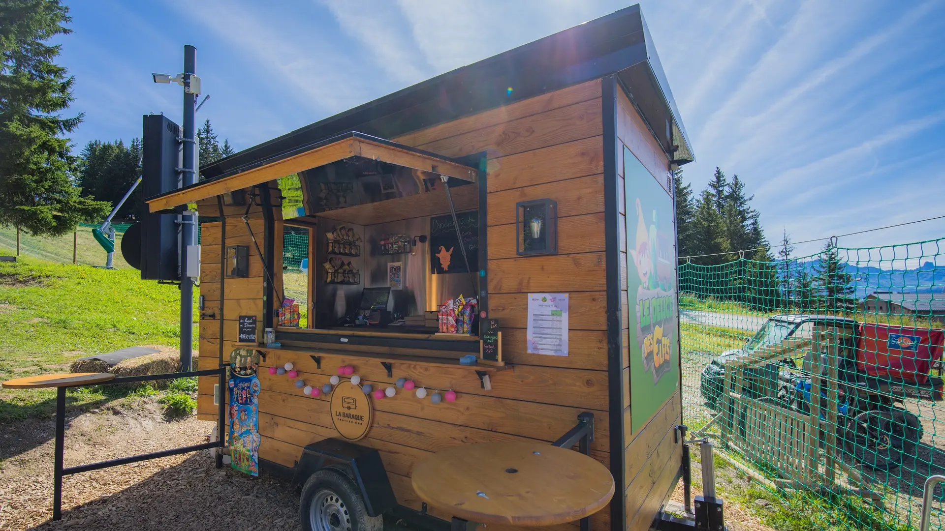 Délice des Elfes, le snack du Parc des Elfes aux Saisies