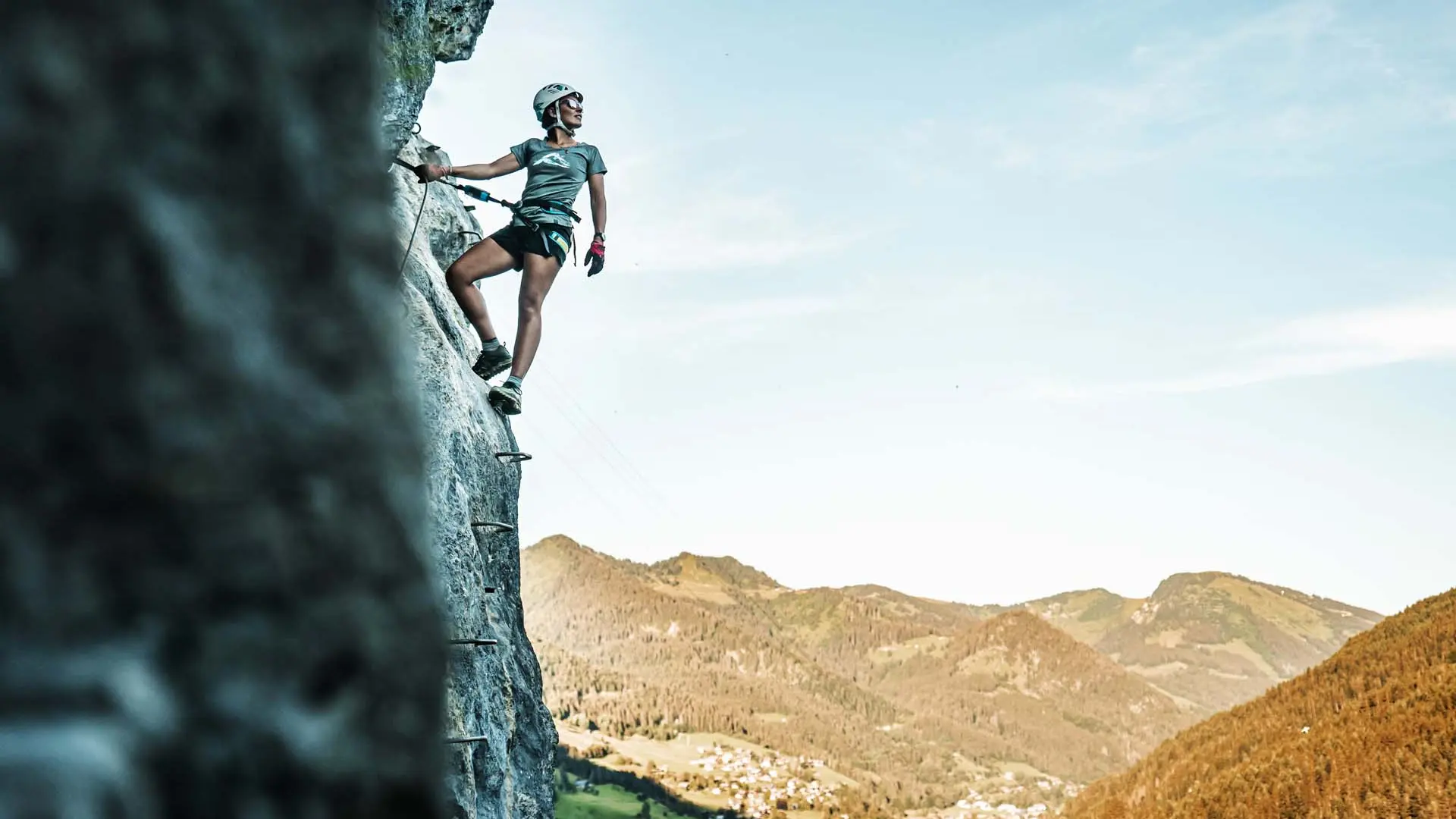 Via ferrata de Saix de Miolène Abondance