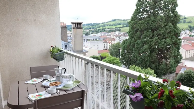 Balcon avec vue