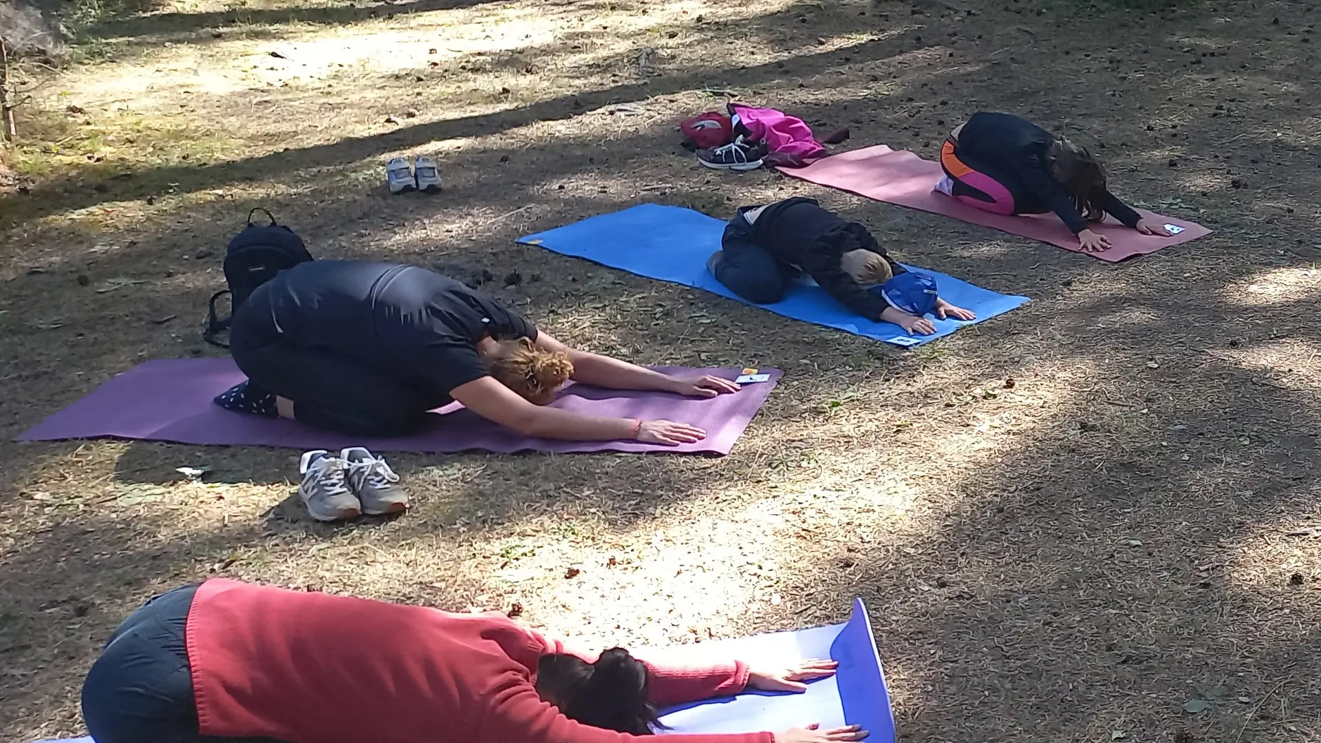 Montagnes d'Ubaye : Yoga Kid's Expérience