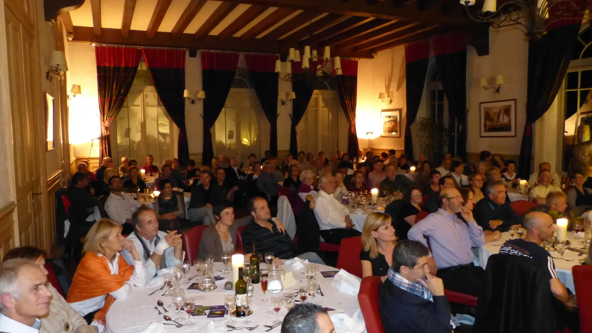 Soirée au château des Comtes de Challes