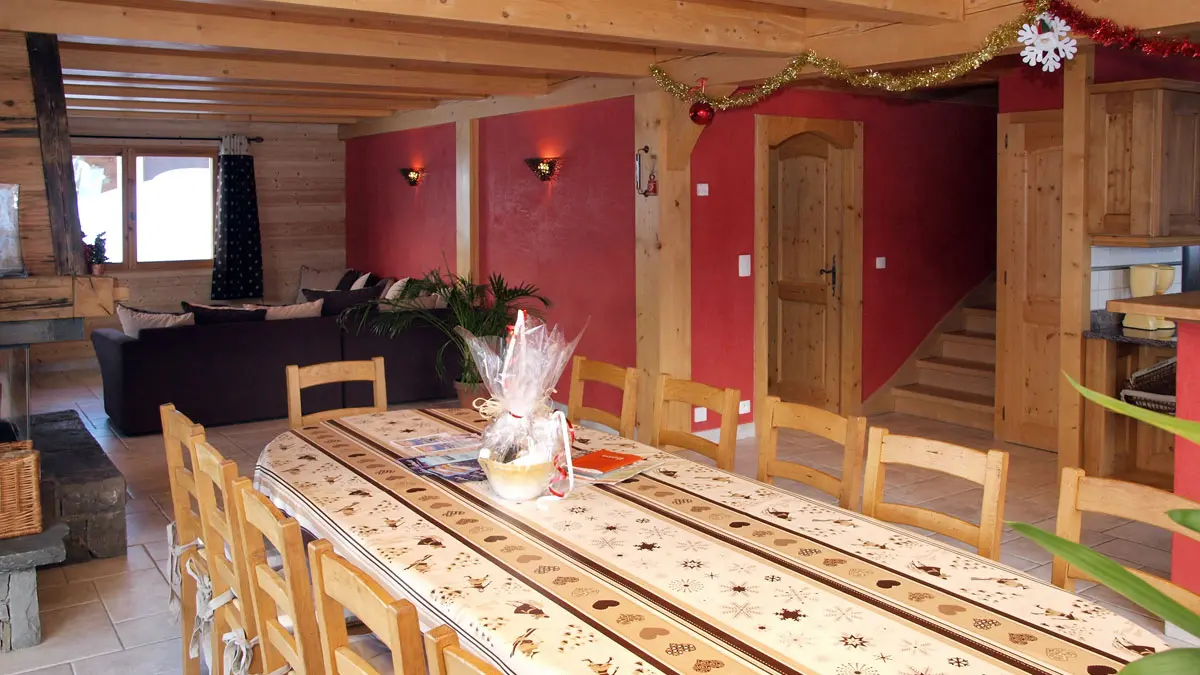 Salle à manger / Dining area - Chalet la Perle des Neiges - Le Grand-Bornand