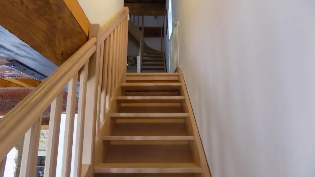 escaliers des étages