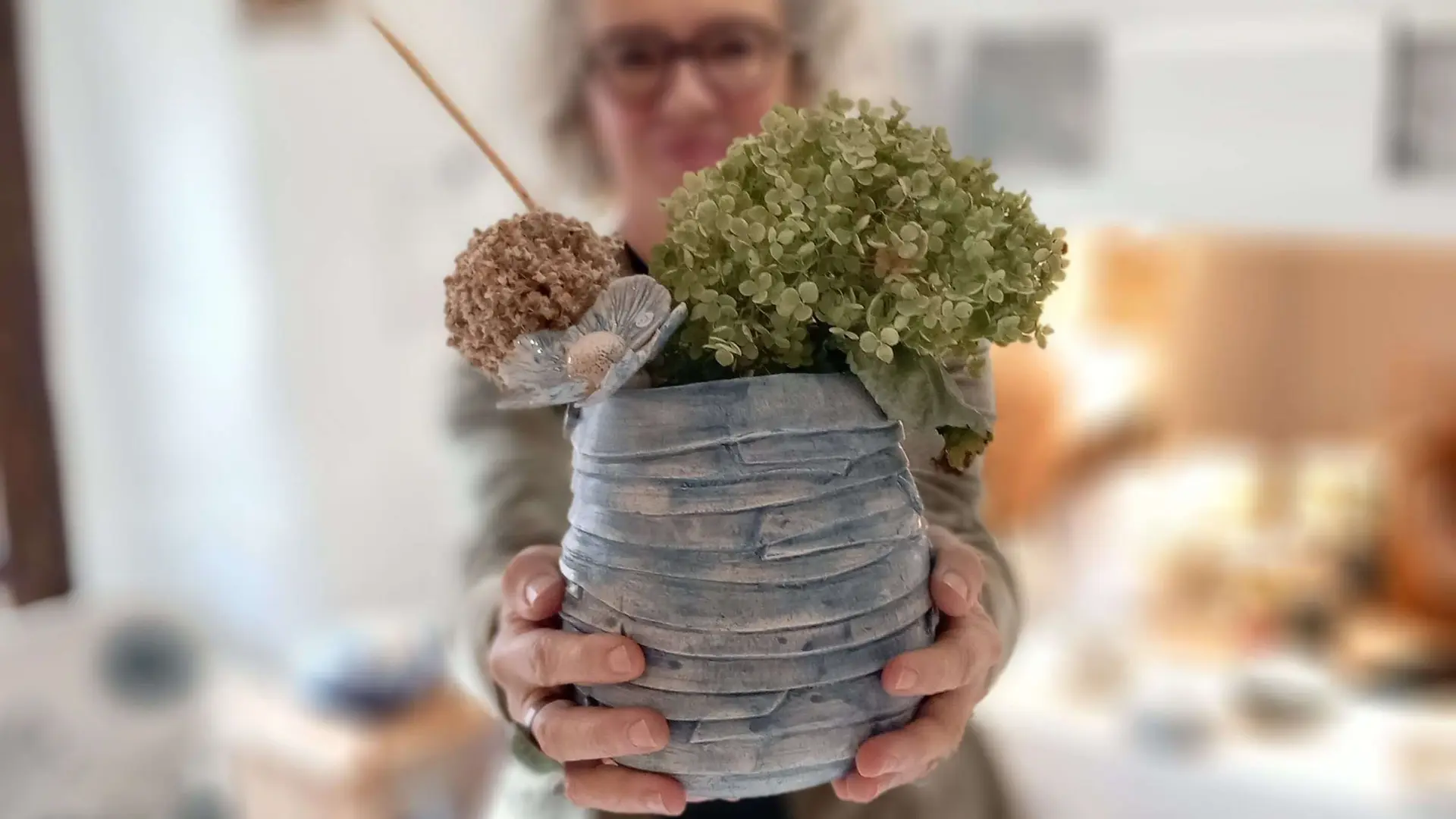 Vase Eclats de dentelles