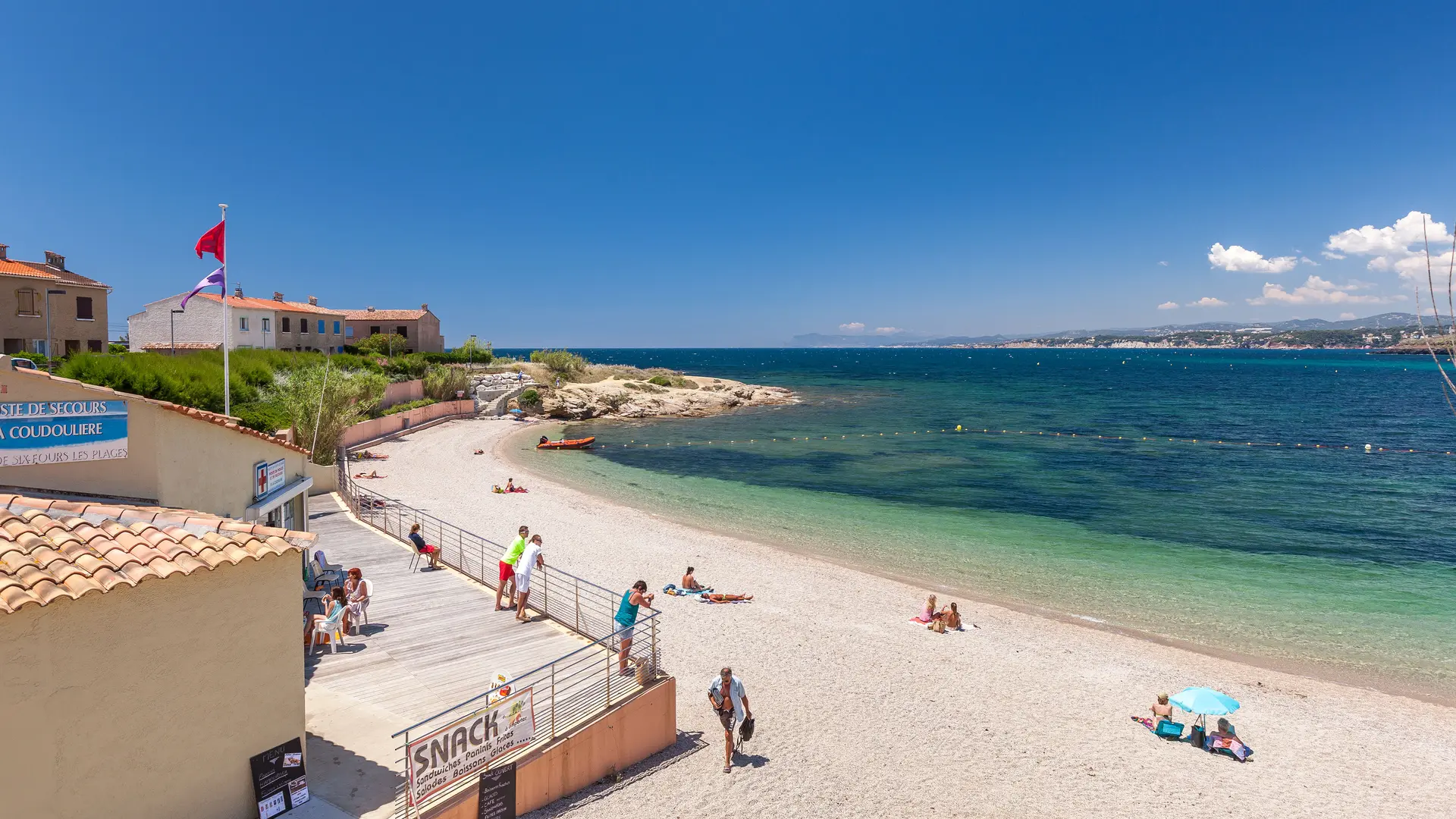 Plage de la Coudoulière