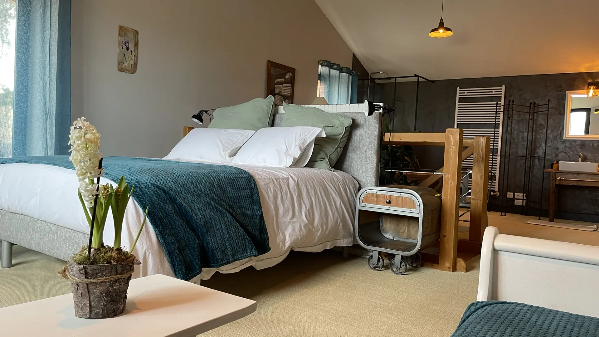 Vue d'ensemble chambre