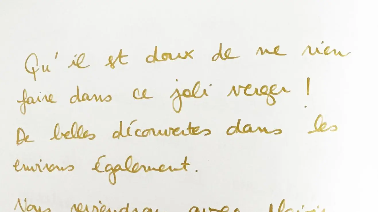 Livre d'Or 16 Aout 2023