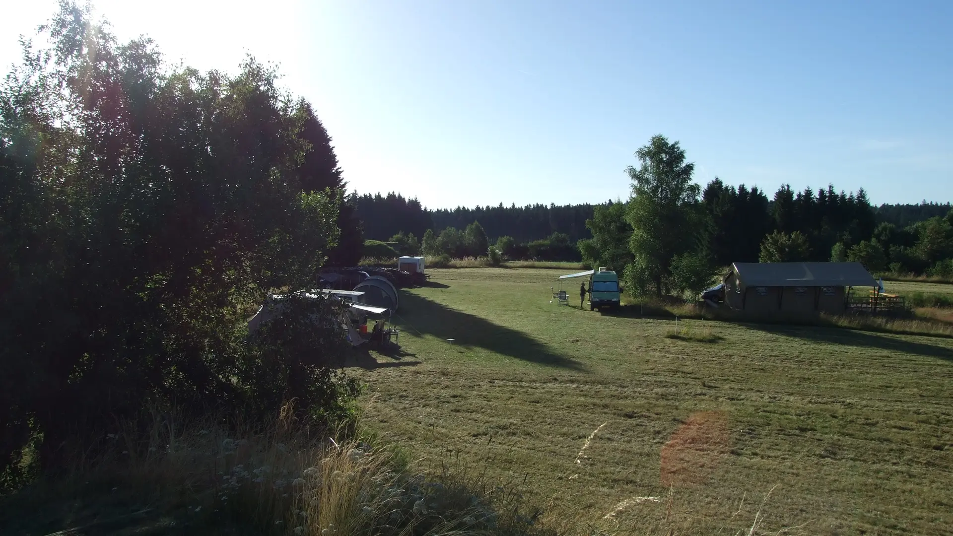 Mini camping