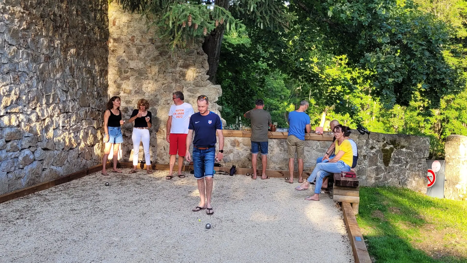 Terrain de pétanque