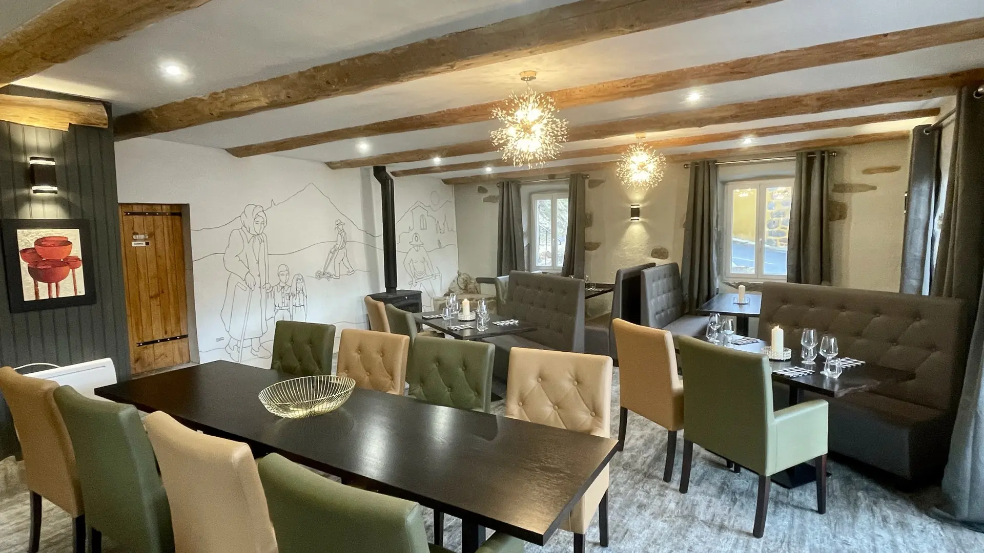 Salle de petit déjeuner