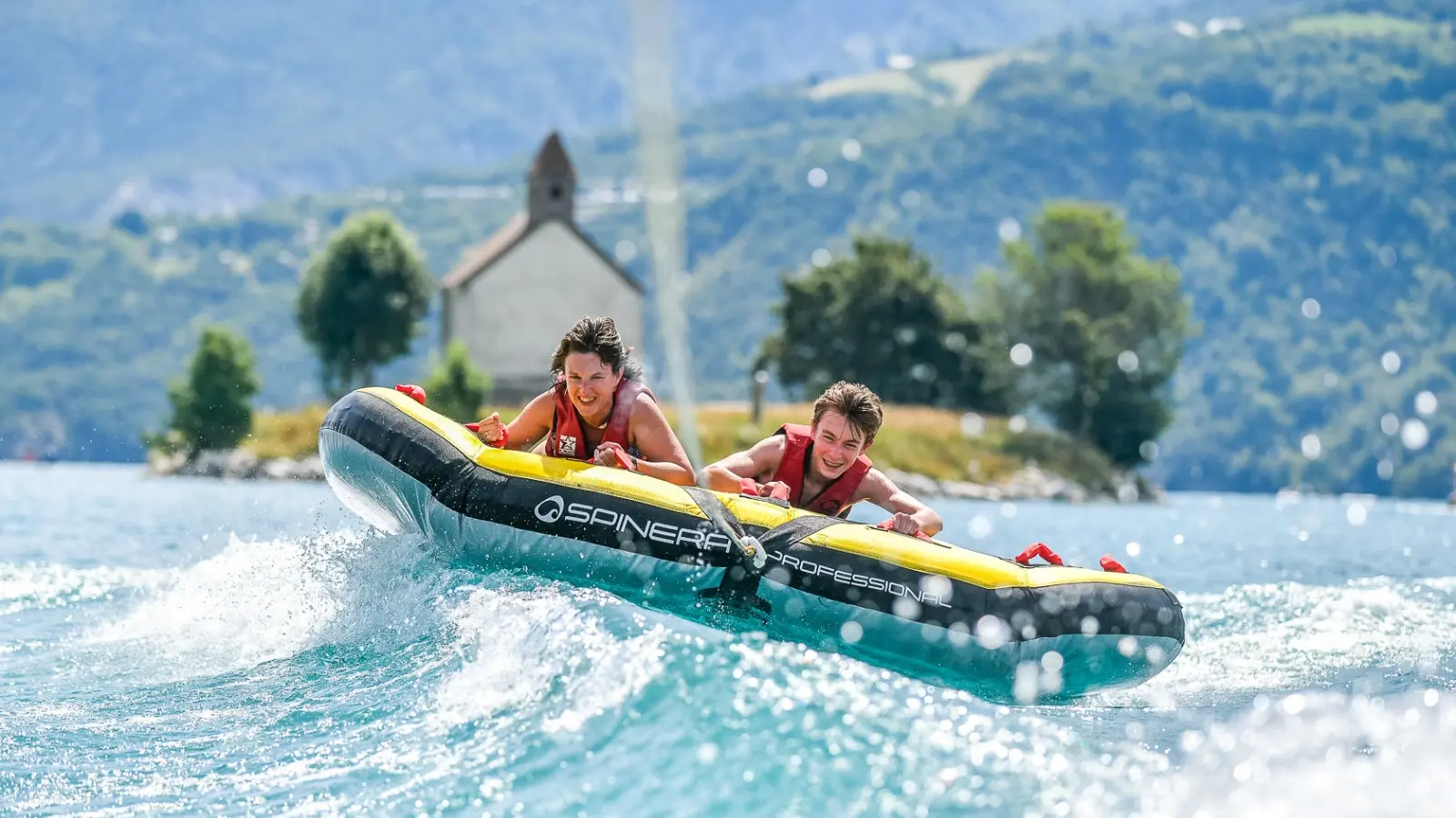 Bouées tractées Serre-Ponçon