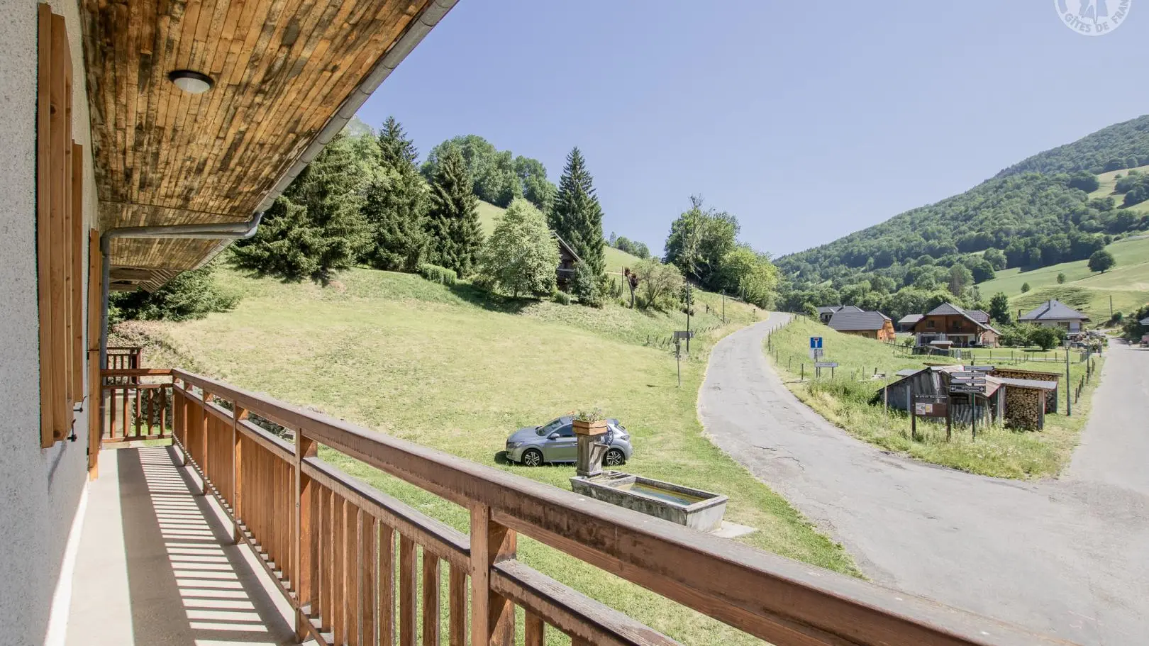 Vue depuis le balcon