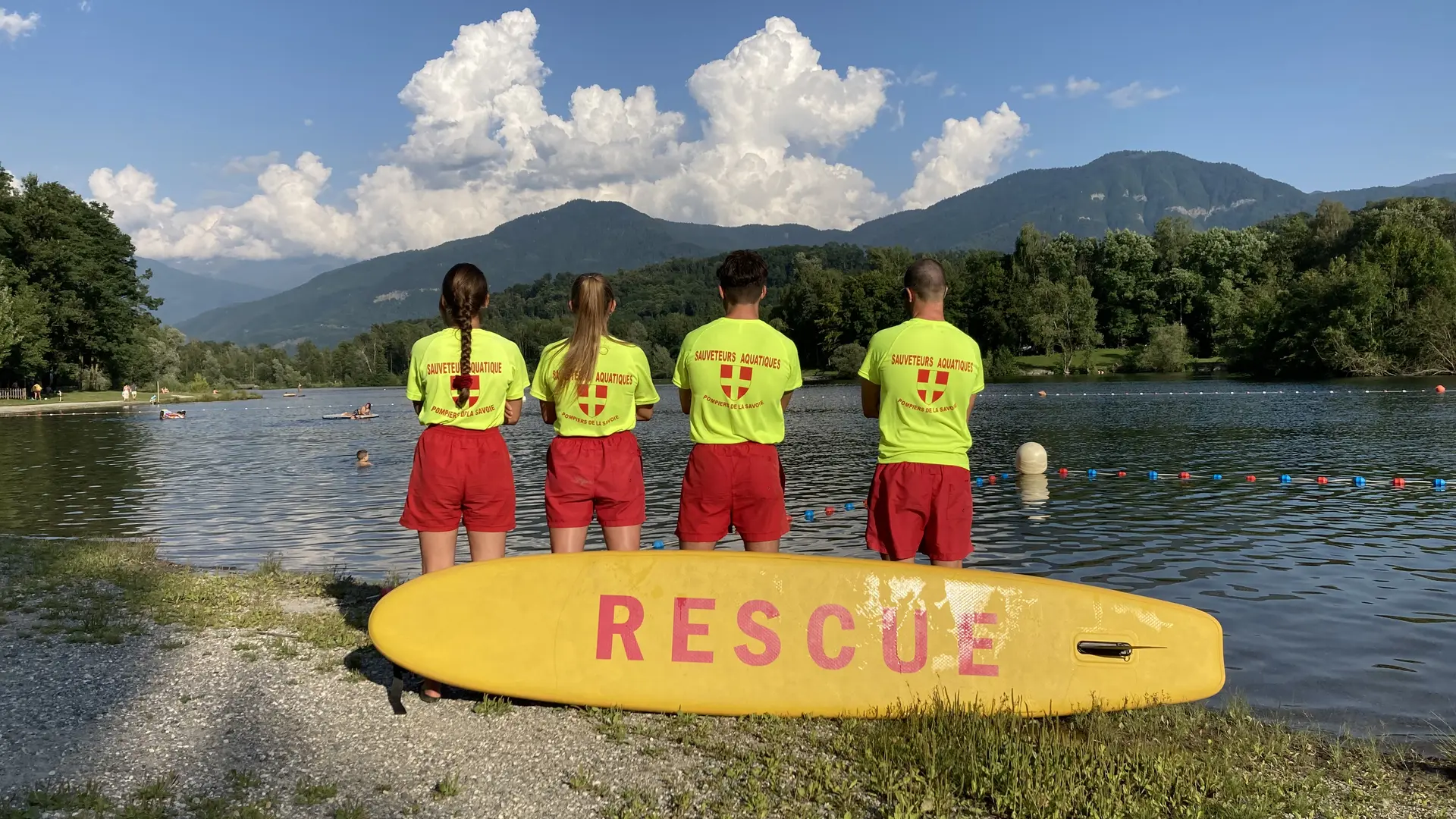 Sauveteurs Lac de Carouge