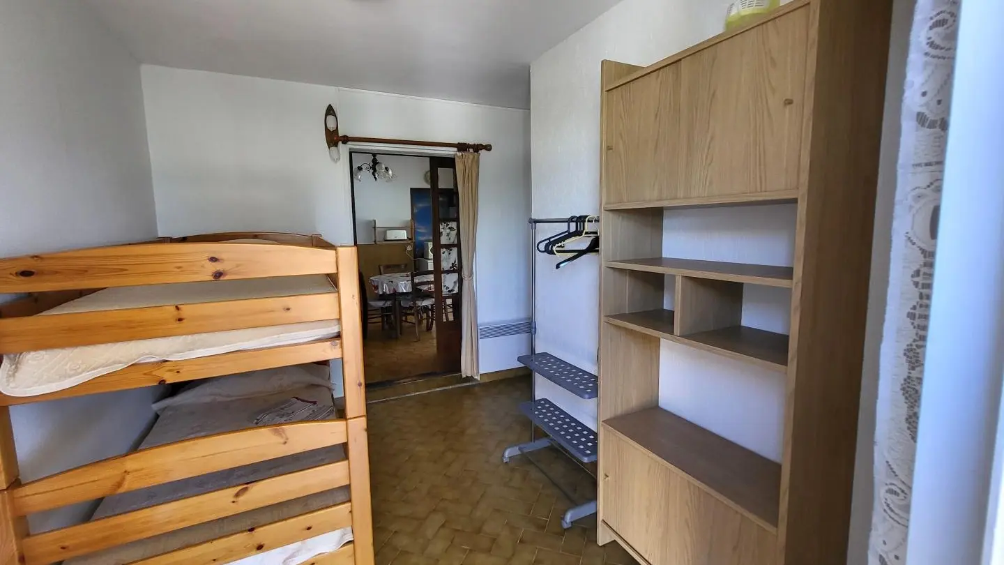 Gîte La terrasse d'Azur-Chambre lits superposés-Nice-Gîtes de France des Alpes-Maritimes