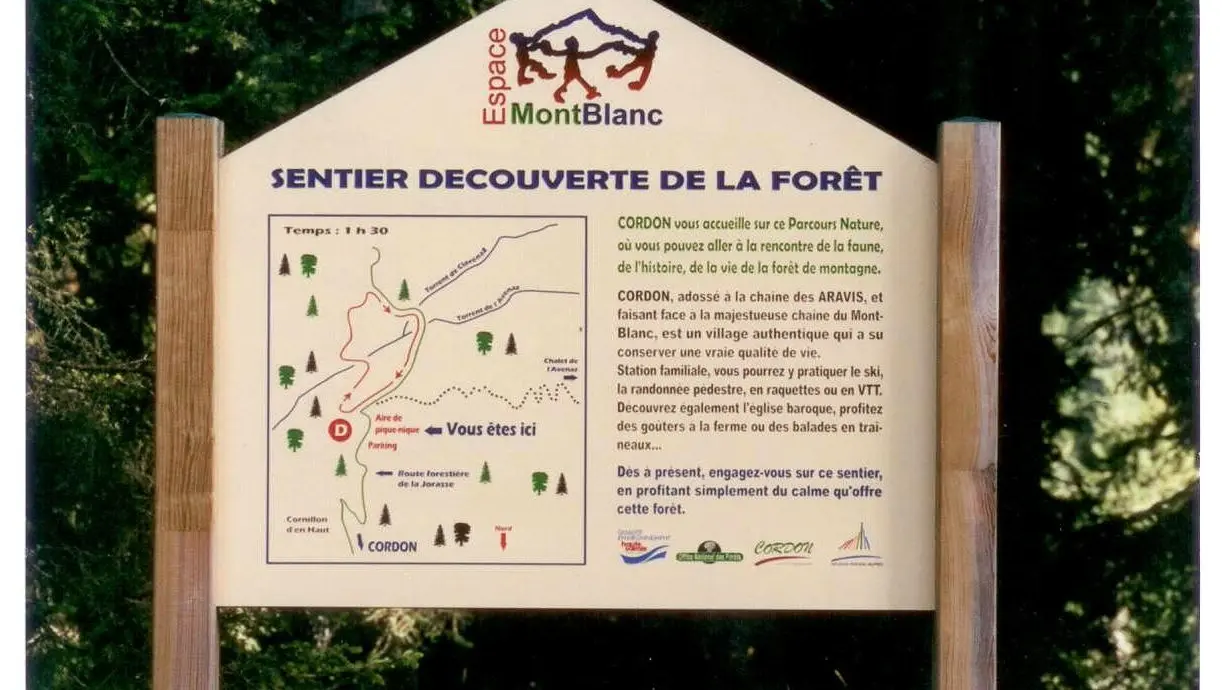 Sentier découverte de la forêt