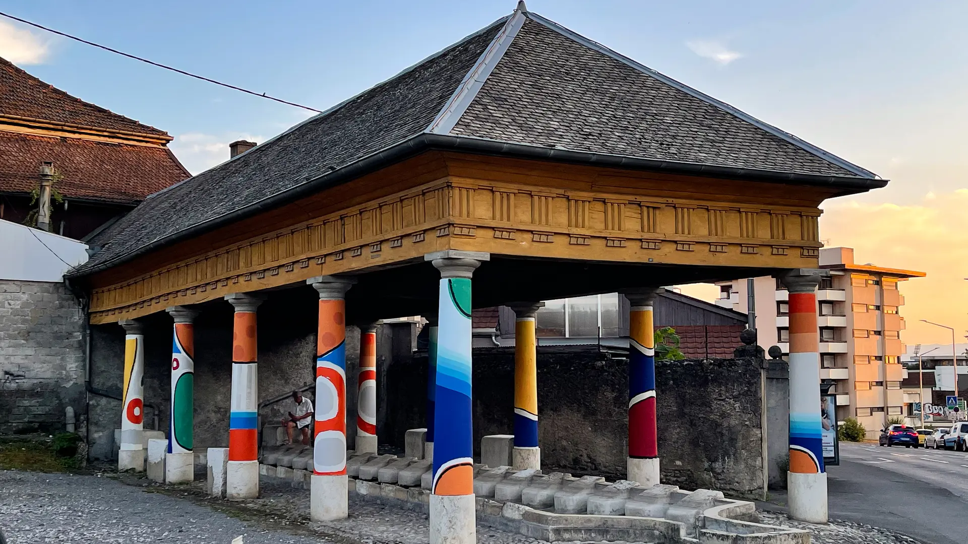 Installation Thonon Art Urbain 2023