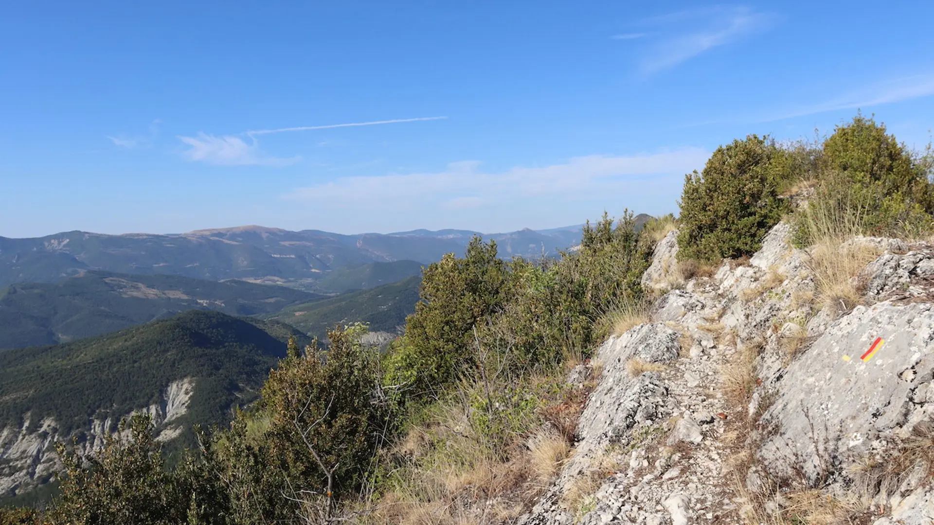 La crête du col Saint-Ange