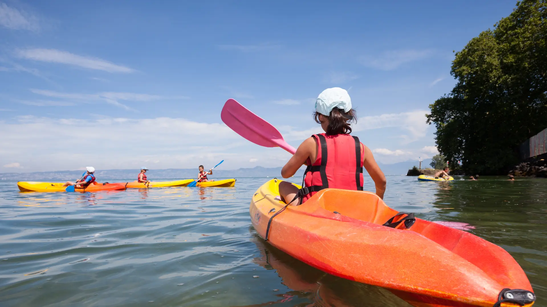 Canoë-kayak à Evian