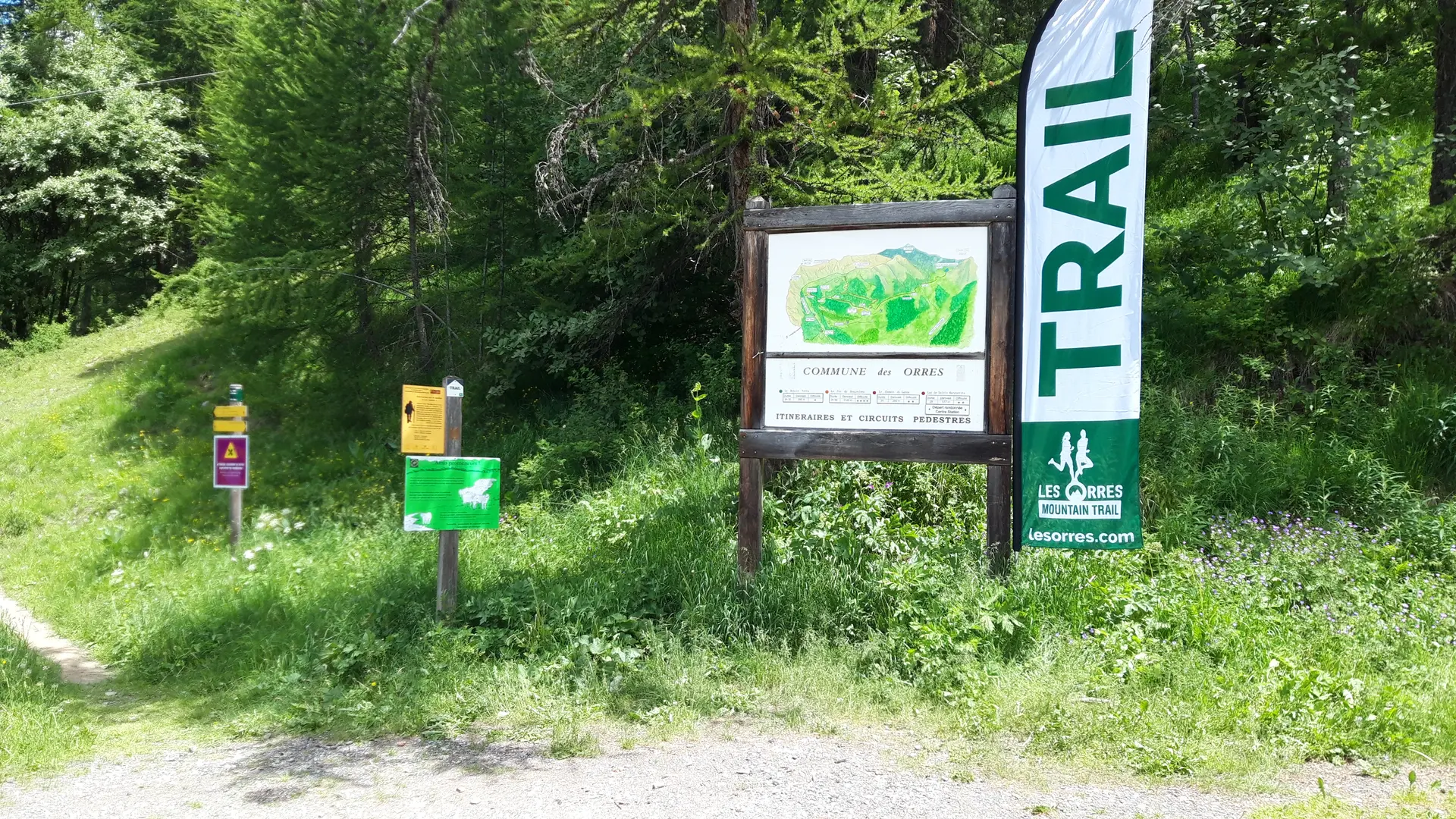 Signalétique trail