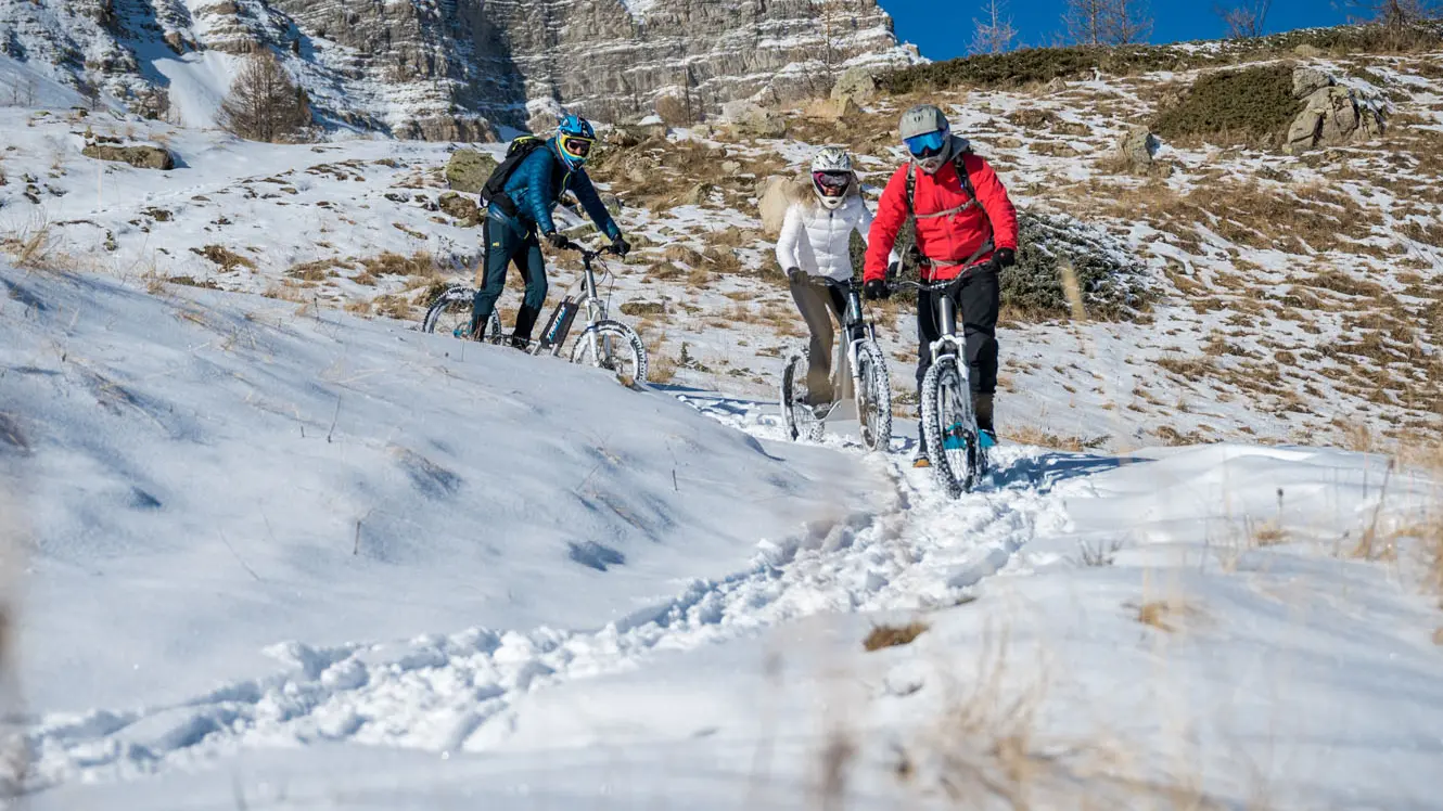 Aventure & Altitude - trottinette DH sur neige