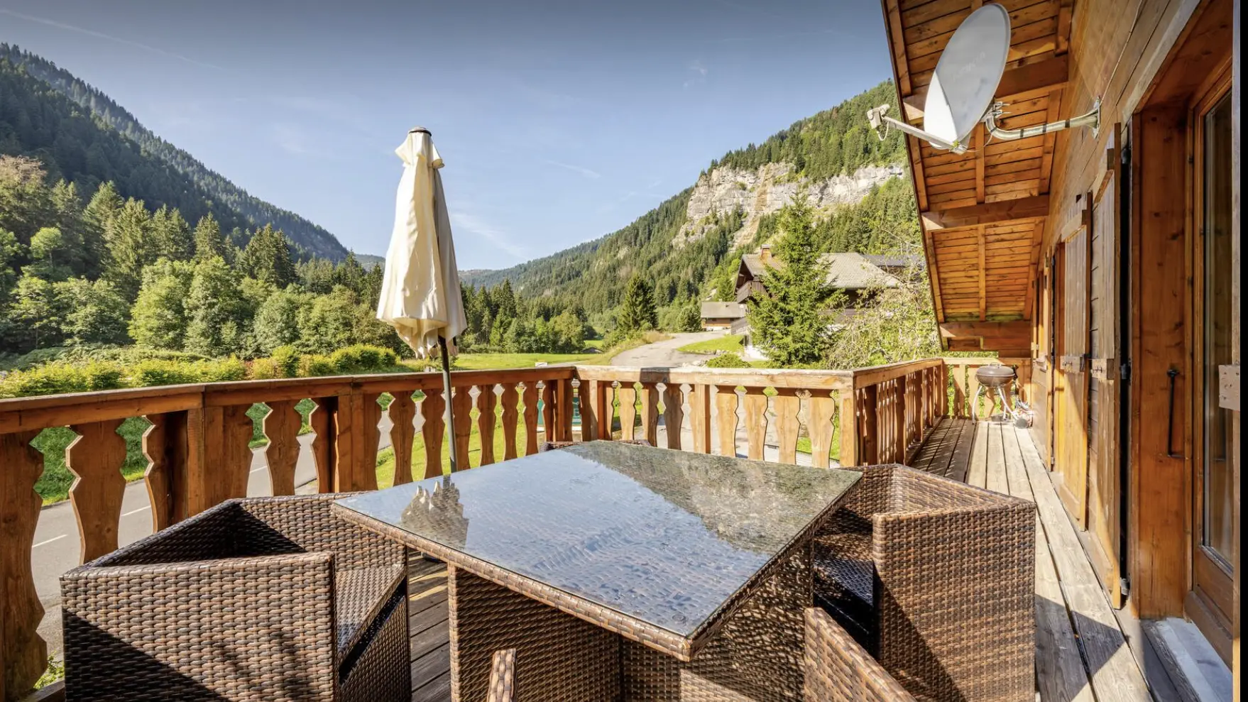 Terrasse ensoleillée