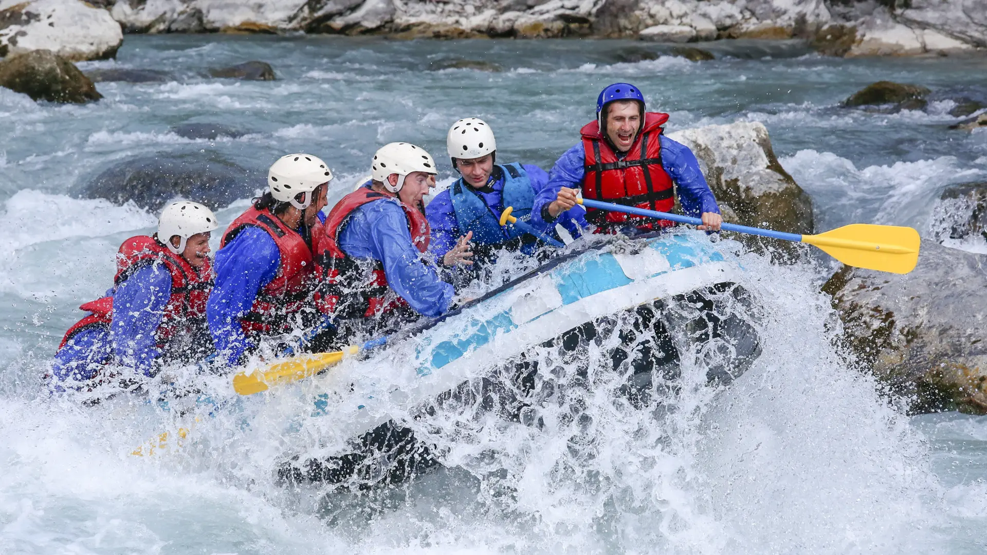 Fun rafting