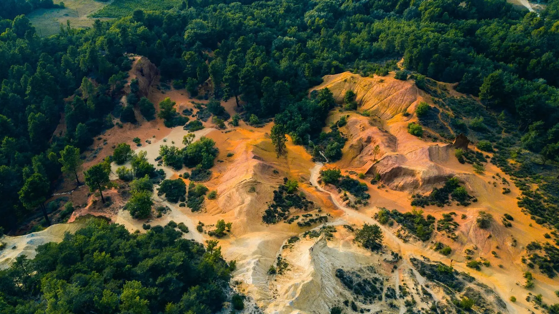 Colorado provençal à Rustrel