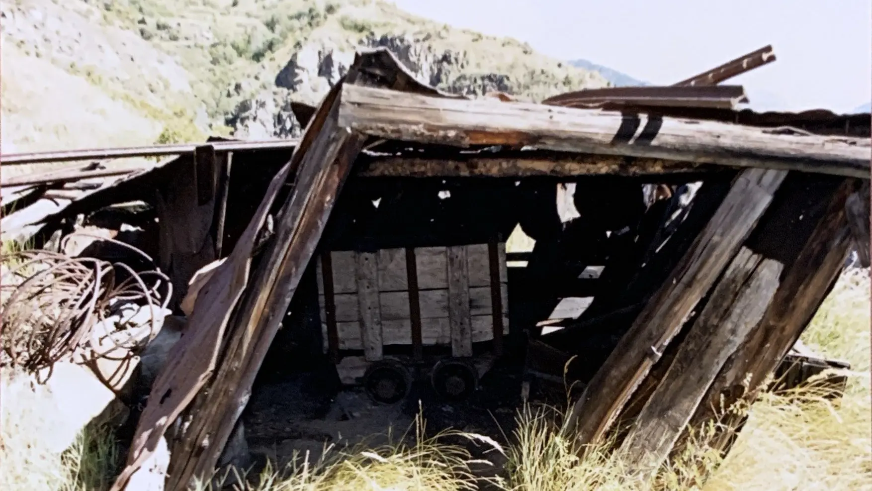 Vestige de la mine