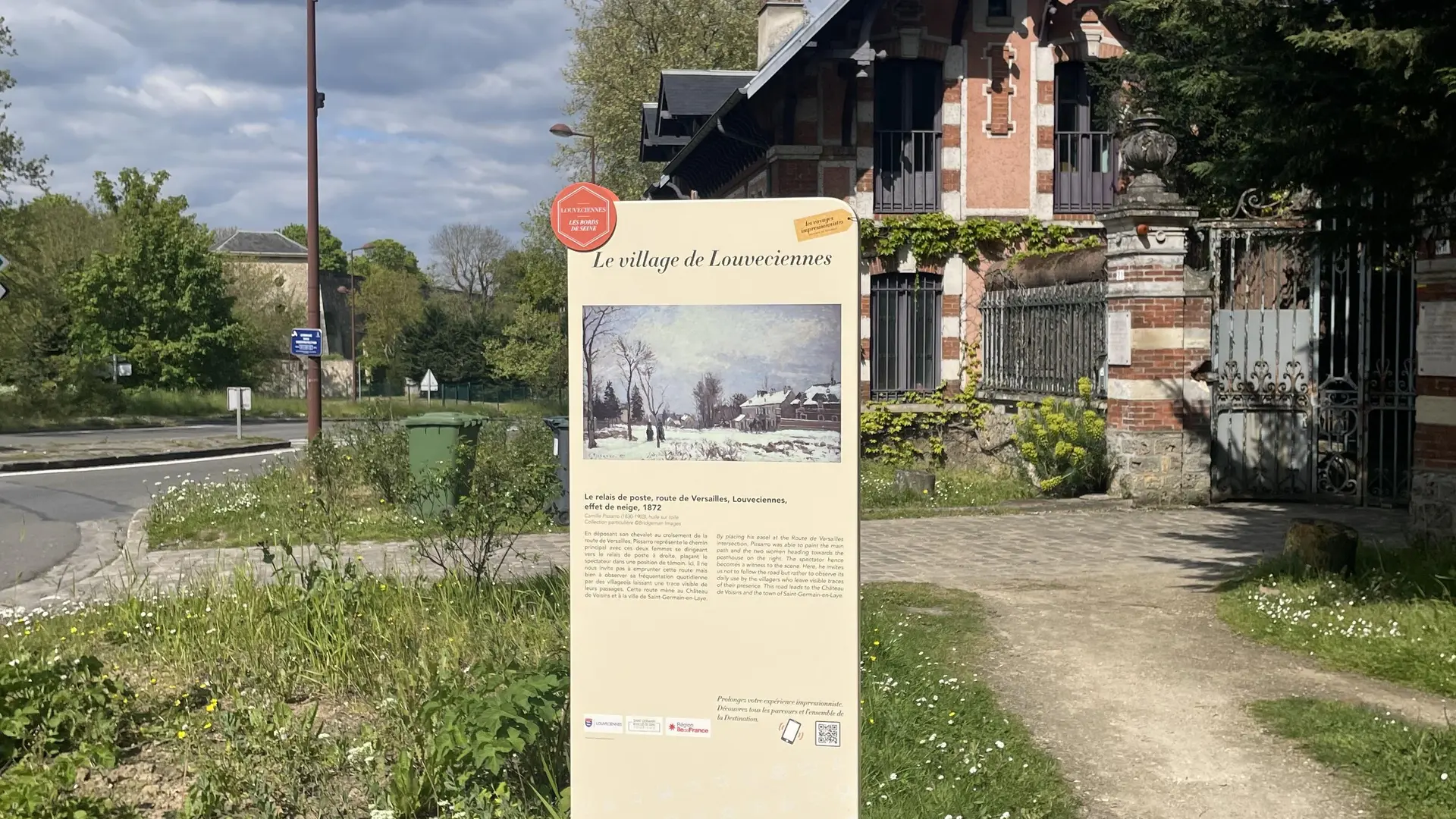 Chemin des Impressionnistes à Louveciennes_Louveciennes