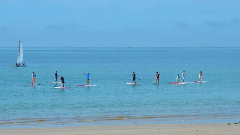 Initiation au stand-up paddle - Plage des Prises