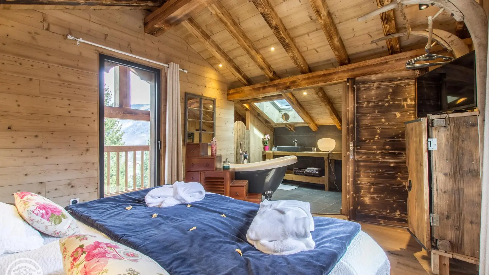 Chambre à l'étage